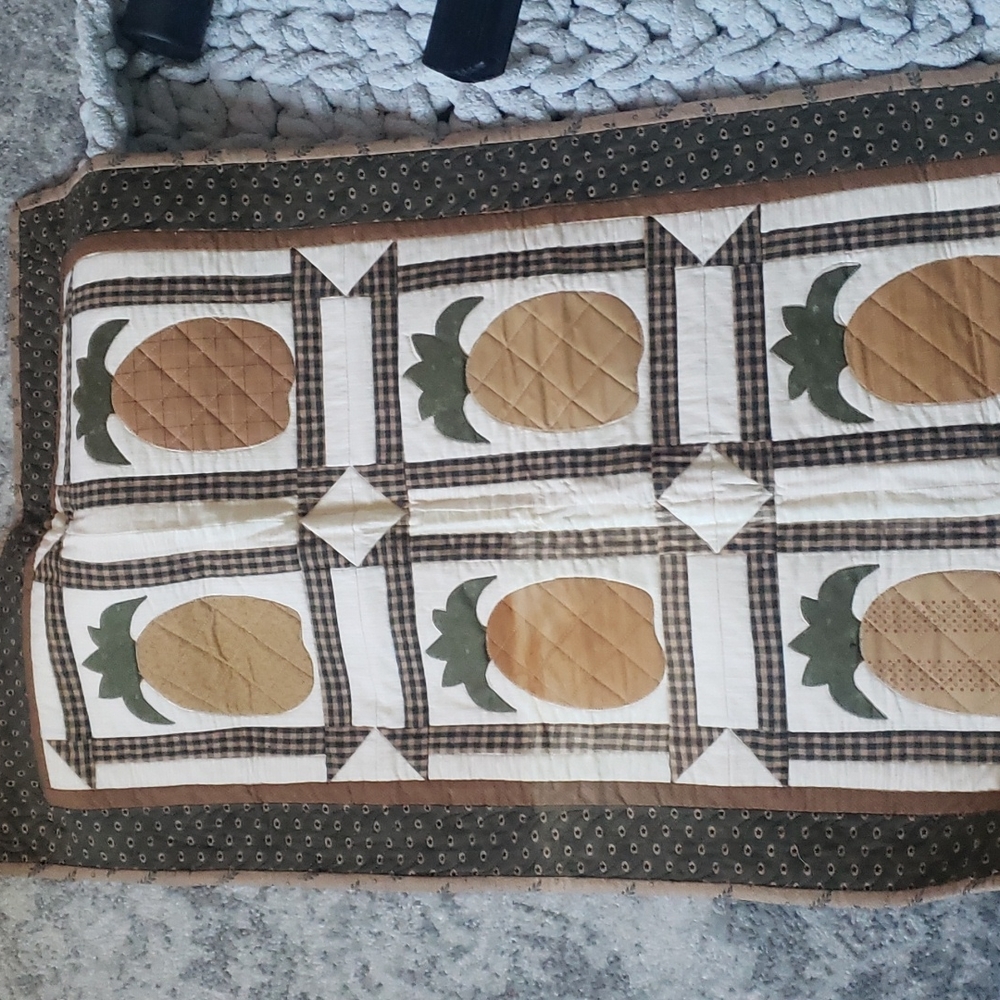 Handmade quilt wall hanging